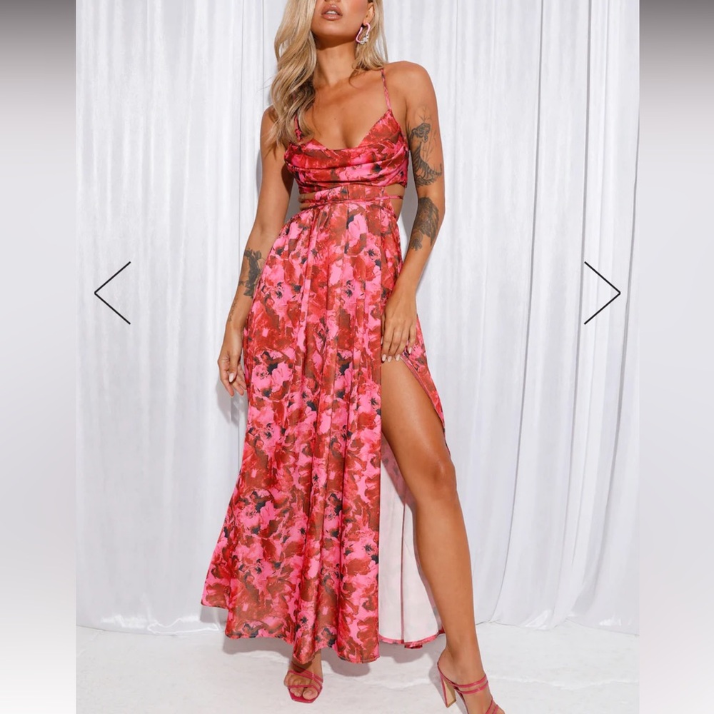 Margaritas all around pink dress